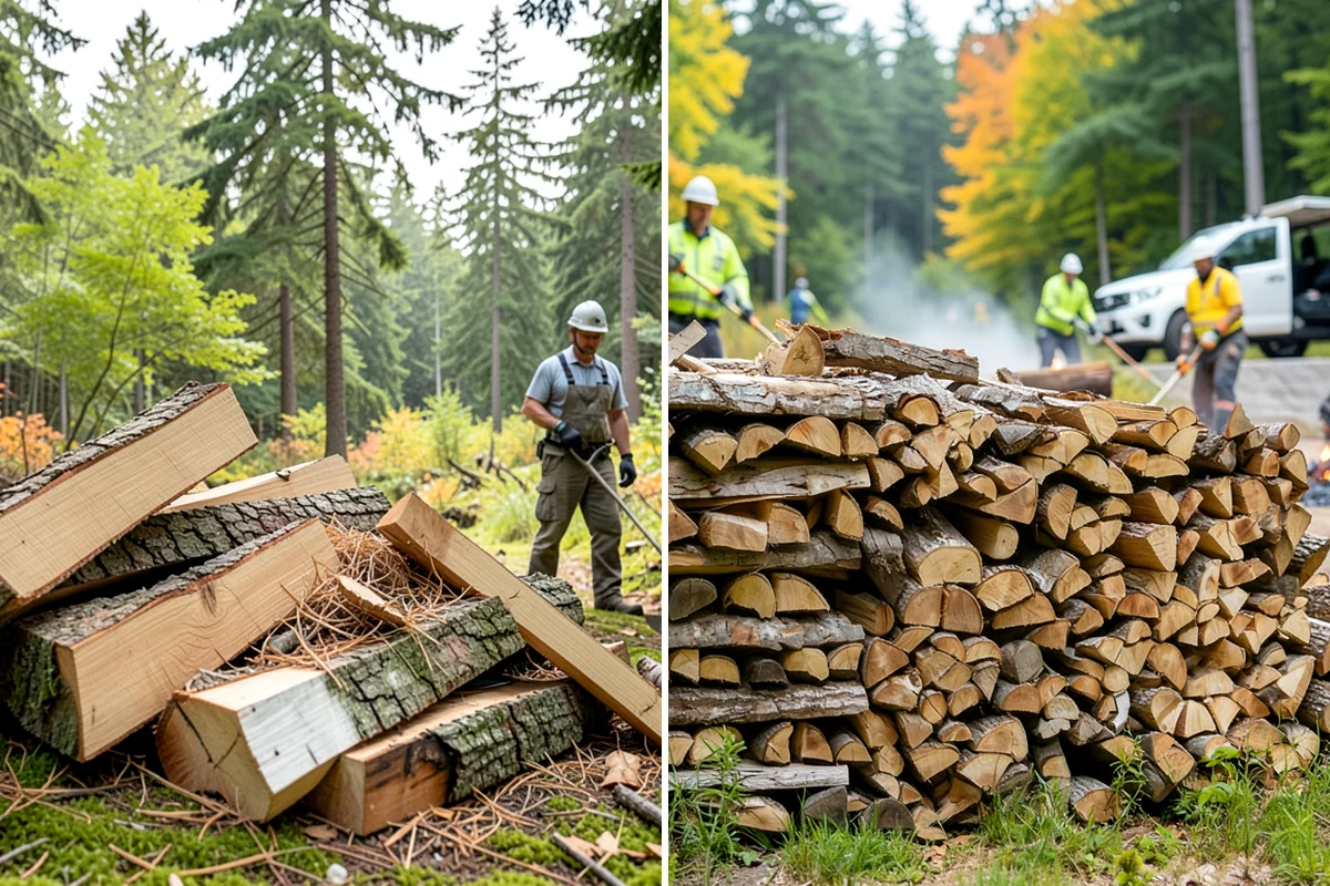 Woodshed Delivery in Everett, Snohomish County, WA - Show us your woodshed and its access