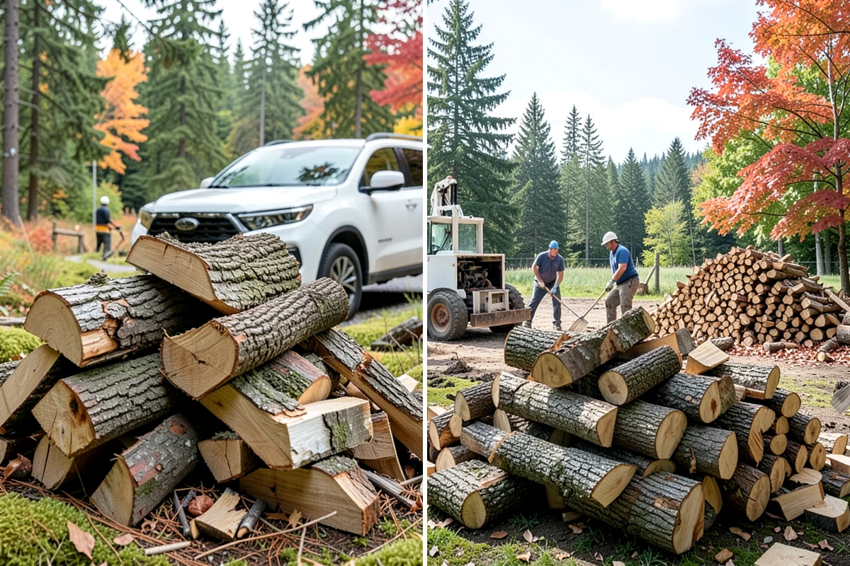 Woodshed Delivery in Hunts Point, King County, WA - Show us your woodshed and its access