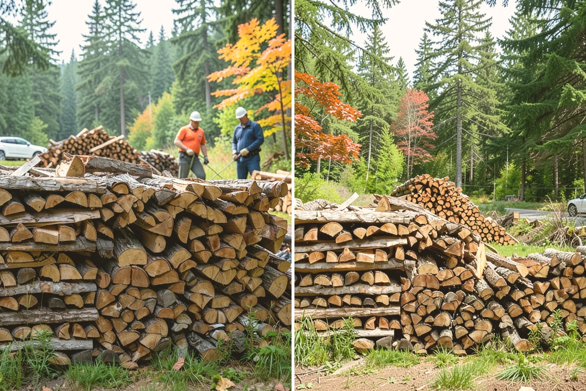 Woodshed Delivery in Kirkland, King County, WA - Show us your woodshed and its access