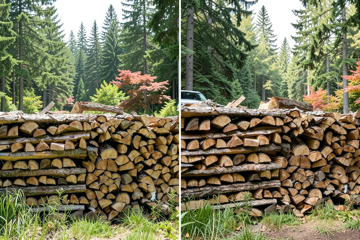 Woodshed Delivery in Normandy Park, King County, WA - Show us your woodshed and its access