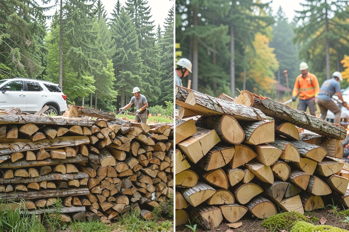 Woodshed Delivery in Oak Harbor, Island County, WA - Show us your woodshed and its access