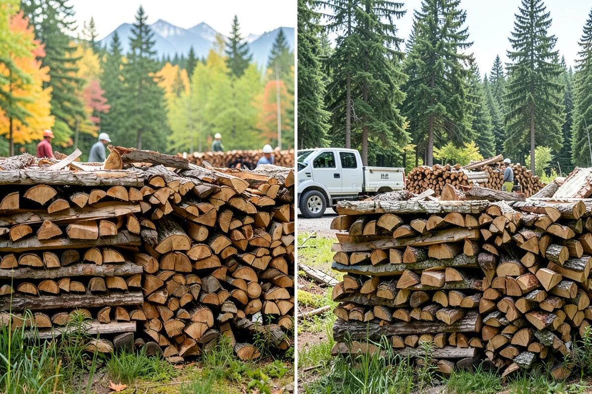 Woodshed Delivery in Puyallup, Pierce County, WA - Show us your woodshed and its access