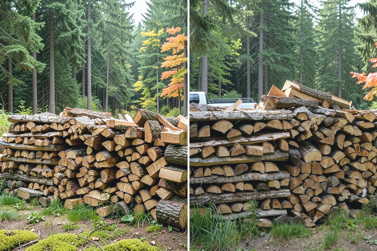 Woodshed Delivery in Redmond, King County, WA - Show us your woodshed and its access