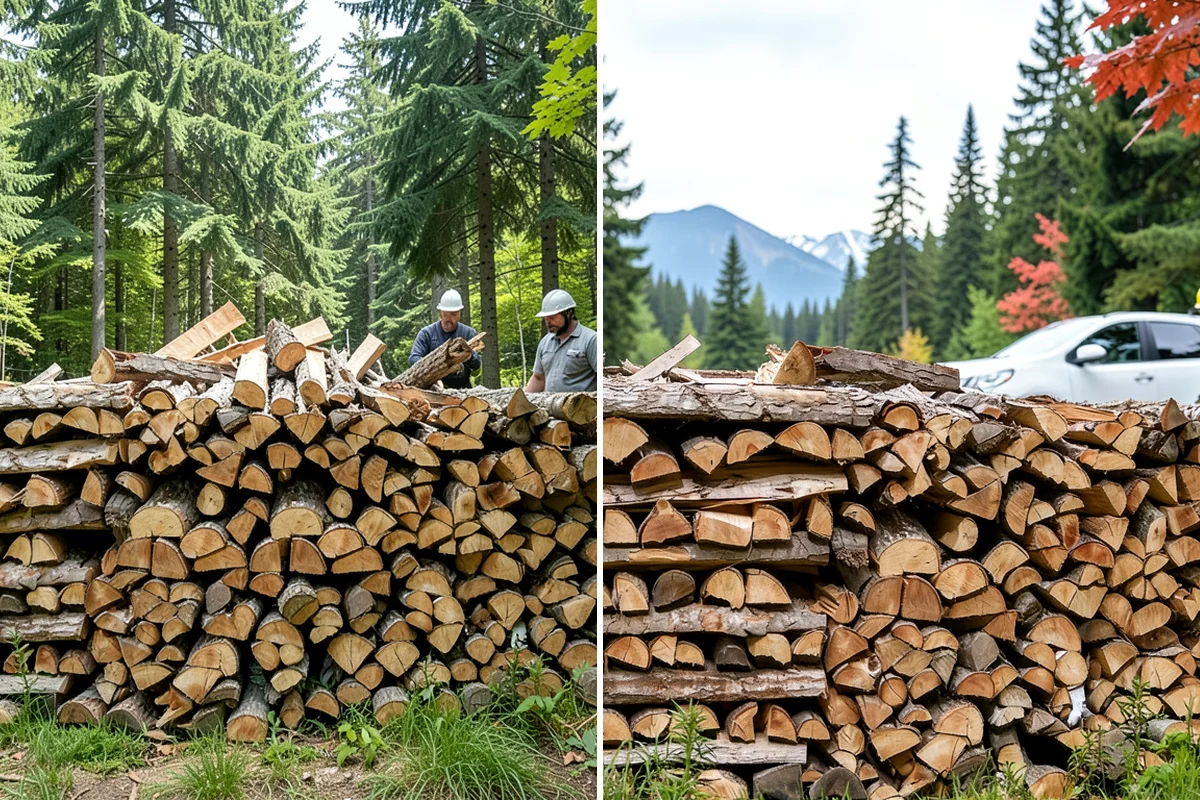 Woodshed Delivery in Sedro-Woolley, Skagit County, WA - Show us your woodshed and its access