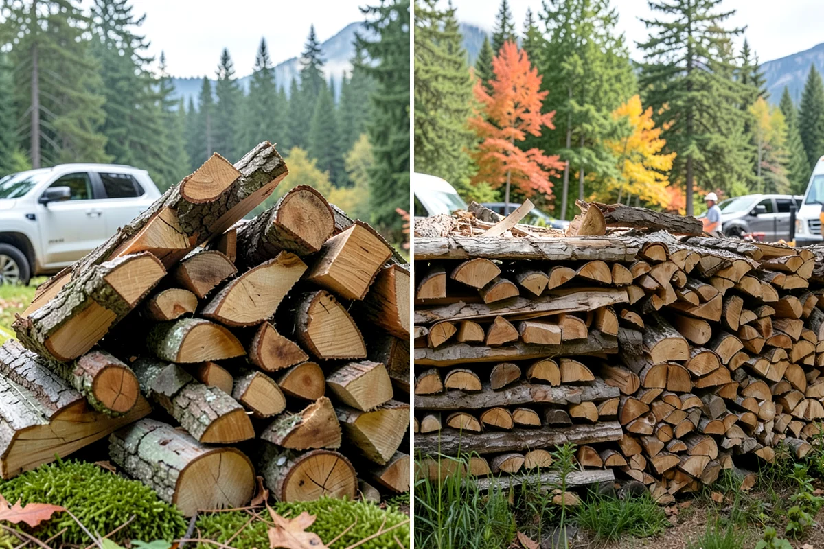 Woodshed Delivery in Shoreline, King County, WA - Show us your woodshed and its access