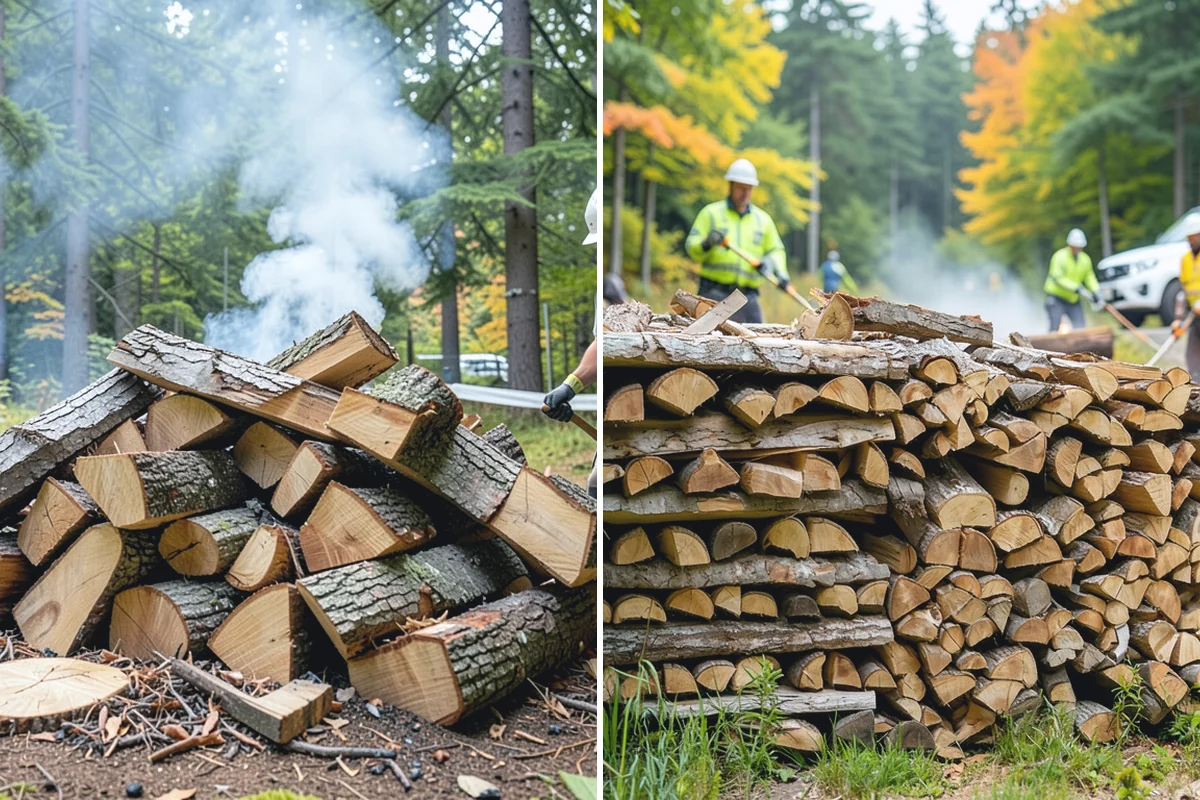Woodshed Delivery in Skykomish, King County, WA - Show us your woodshed and its access