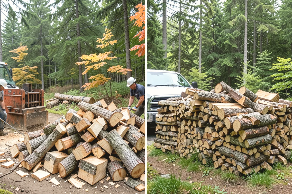 Woodshed Delivery in Yarrow Point, King County, WA - Show us your woodshed and its access