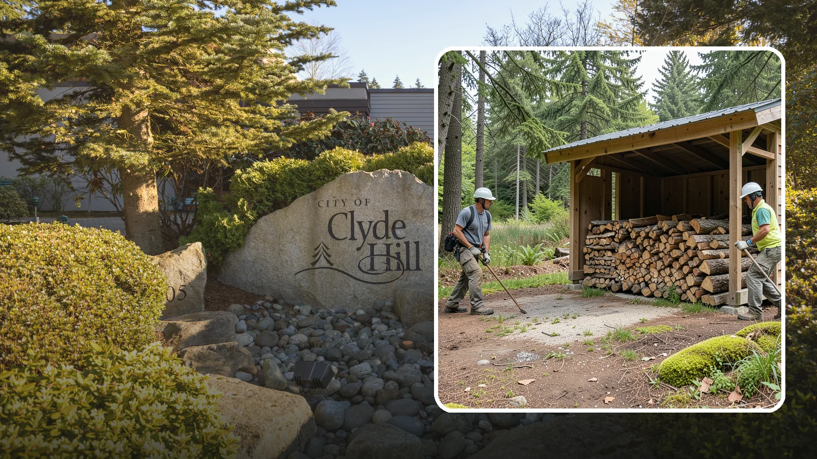 Woodshed Loading in Clyde Hill, King County, WA - We deliver and neatly load your woodshed so it is packed for maximum airflow and easy access all winter.