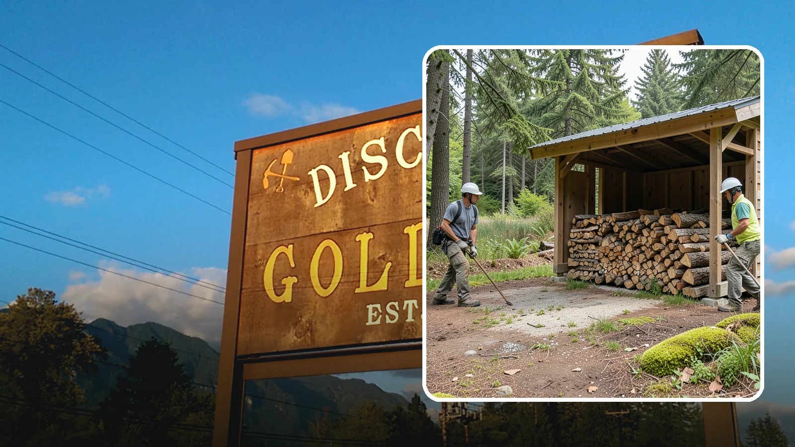 Woodshed Loading in Gold Bar, Snohomish County, WA - We deliver and neatly load your woodshed so it is packed for maximum airflow and easy access all winter.