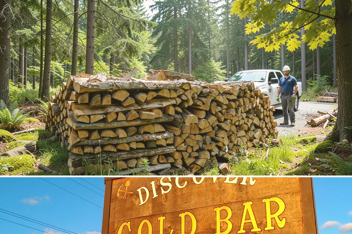 Woodshed Loading in Gold Bar, Snohomish County, WA - Load the woodshed in late summer or early fall so it is full and settled before heating season.