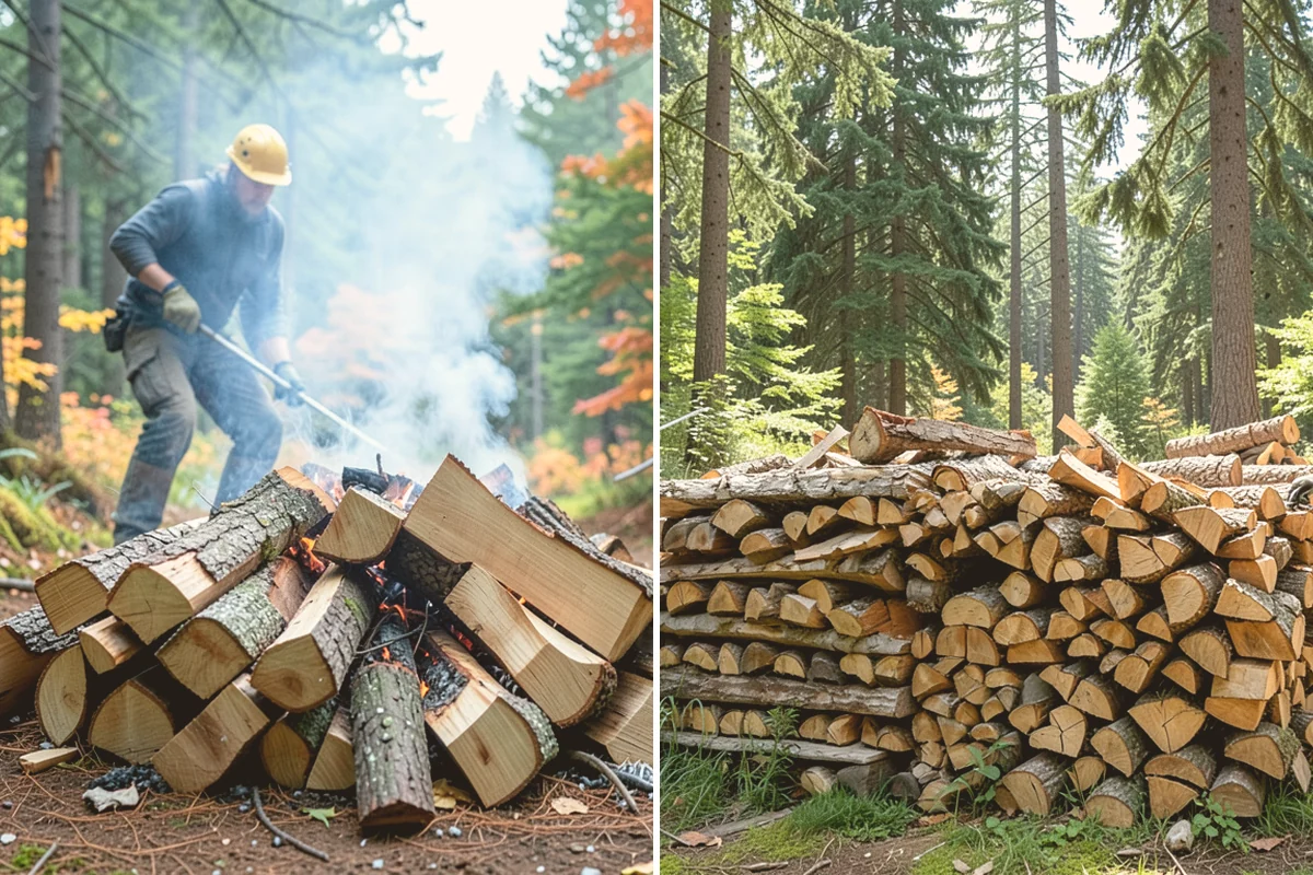 Woodshed Loading in Snohomish, Snohomish County, WA - Deliver the ordered volume to your shed