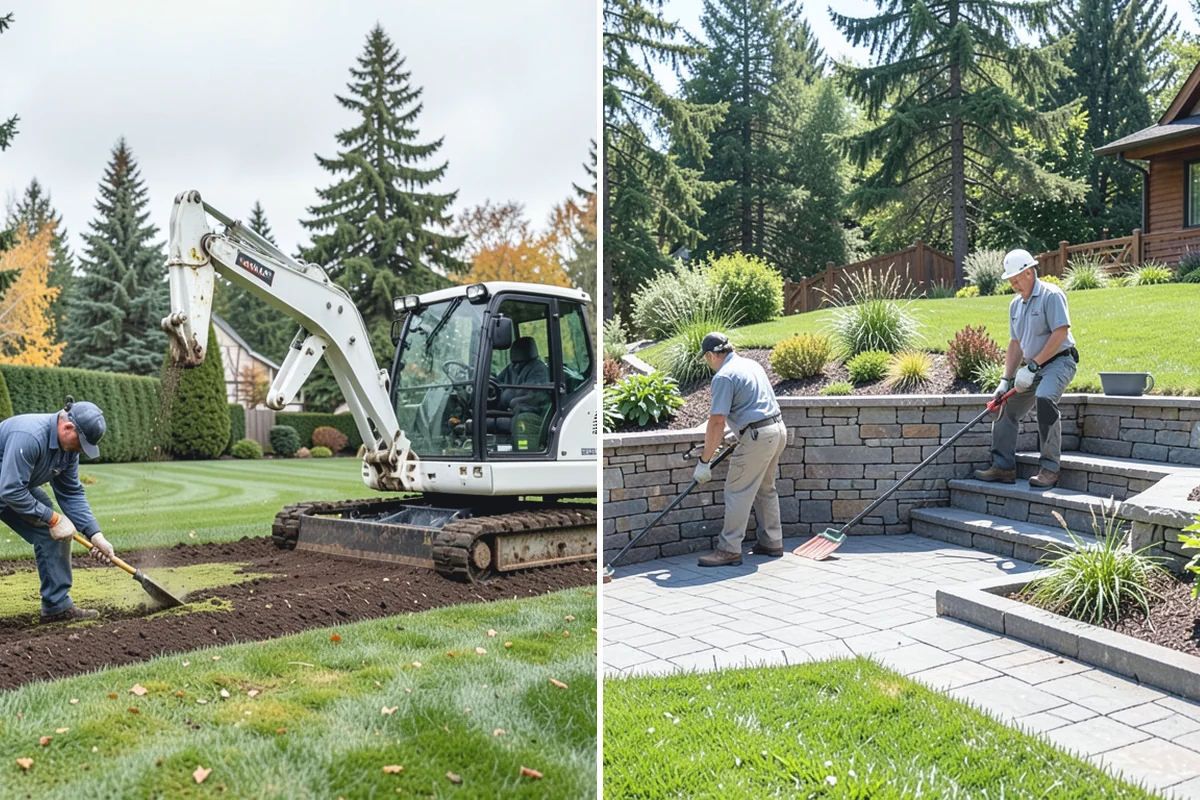 3D Landscape Design in Beaux Arts Village, King County, WA - Gather the design goals and site data