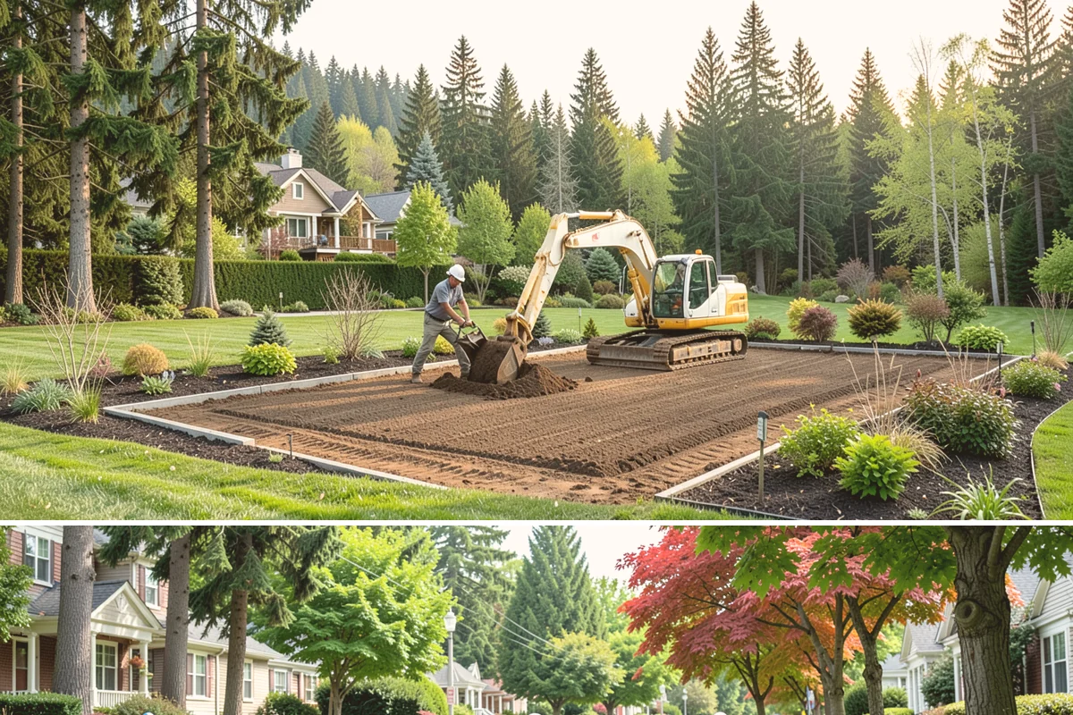 3D Landscape Design in Beaux Arts Village, King County, WA - Design any time.
