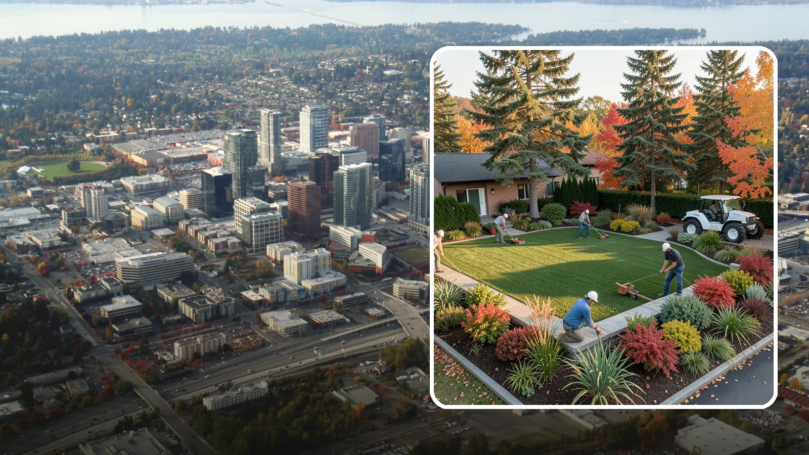 3D Landscape Design in Bellevue, King County, WA - Photorealistic 3D renderings that let you see and refine your landscape before any work begins.