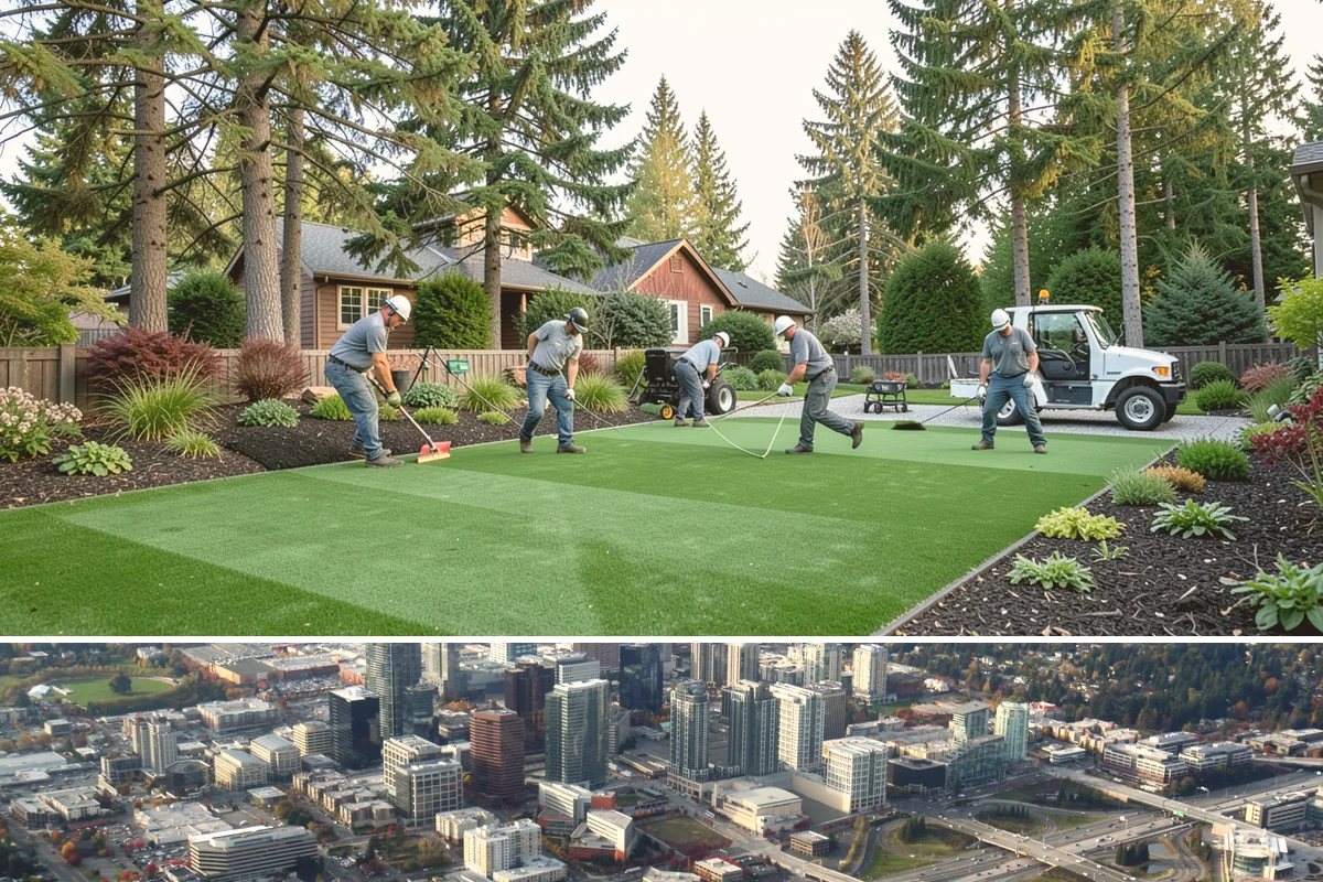 3D Landscape Design in Bellevue, King County, WA - Design any time.