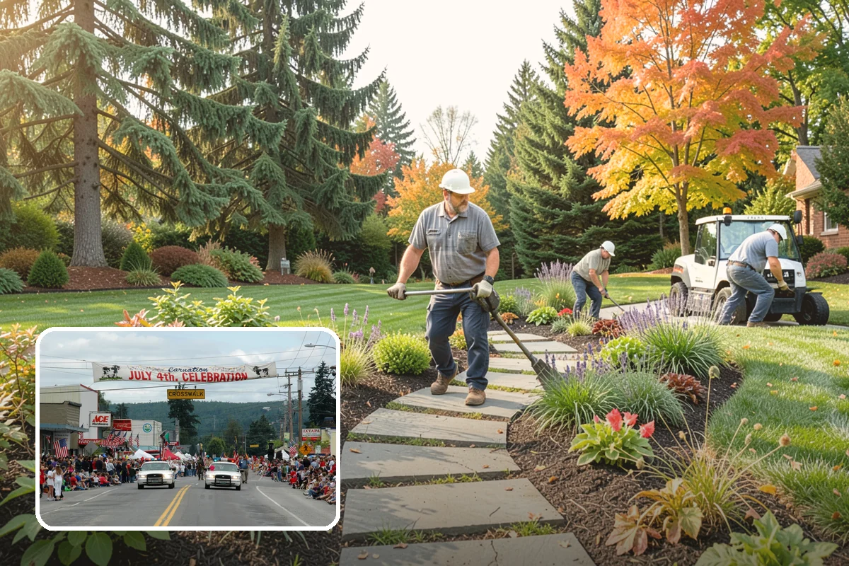 3D Landscape Design in Carnation, King County, WA - See the design before it is built