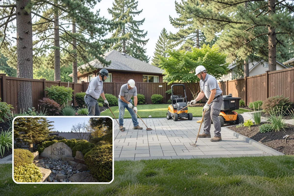 3D Landscape Design in Clyde Hill, King County, WA - See the design before it is built