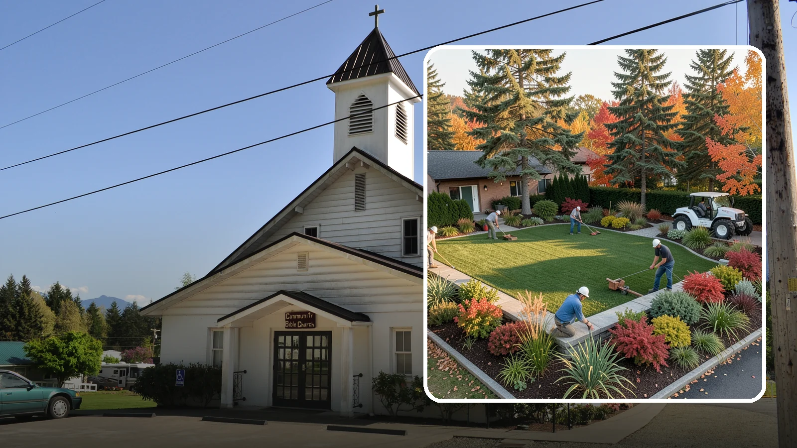3D Landscape Design in Concrete, Skagit County, WA - Photorealistic 3D renderings that let you see and refine your landscape before any work begins.