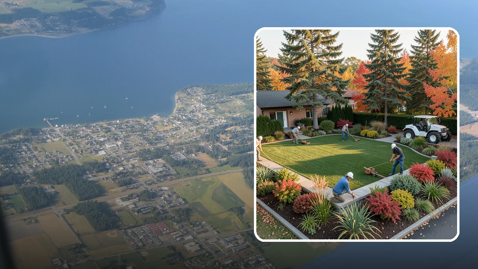 3D Landscape Design in Coupeville, Island County, WA - Photorealistic 3D renderings that let you see and refine your landscape before any work begins.