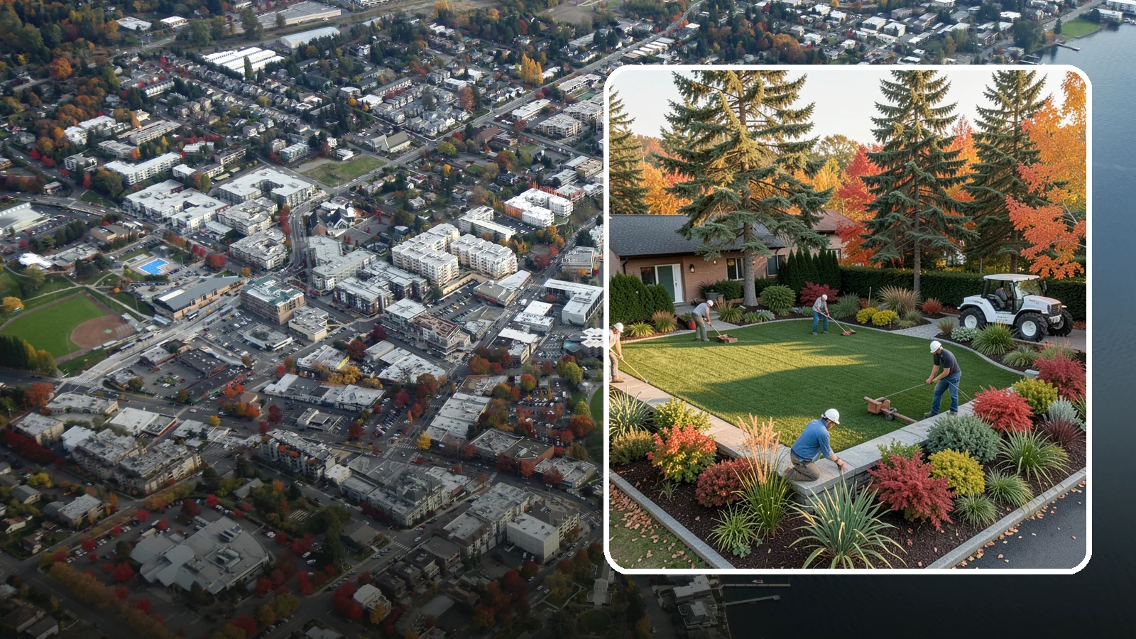 3D Landscape Design in Kirkland, King County, WA - Photorealistic 3D renderings that let you see and refine your landscape before any work begins.