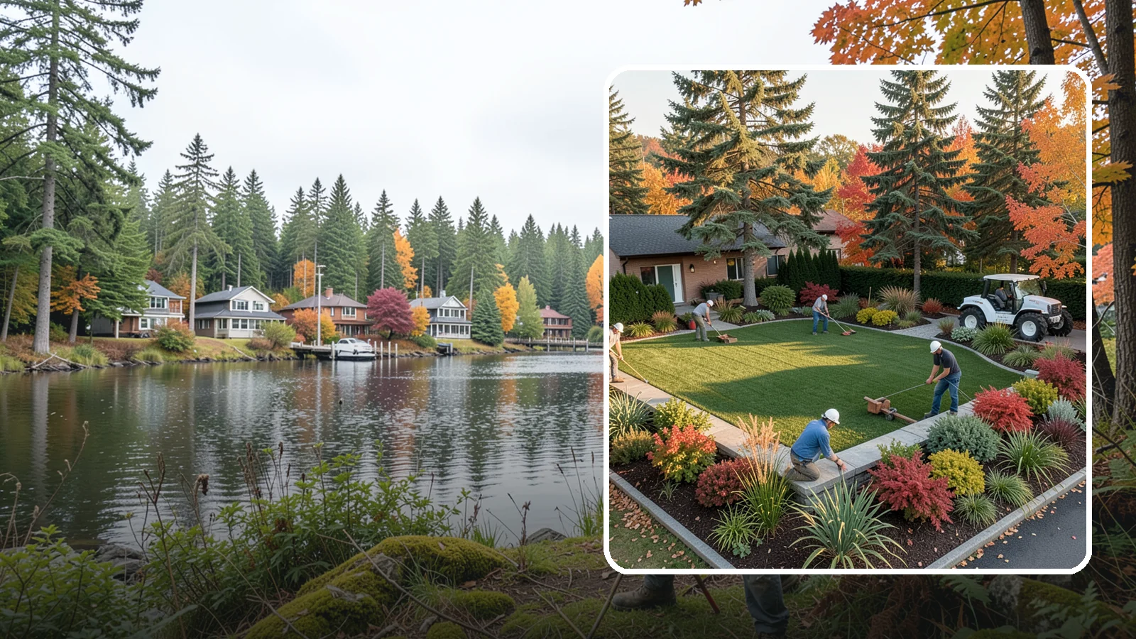 3D Landscape Design in La Conner, Skagit County, WA - Photorealistic 3D renderings that let you see and refine your landscape before any work begins.