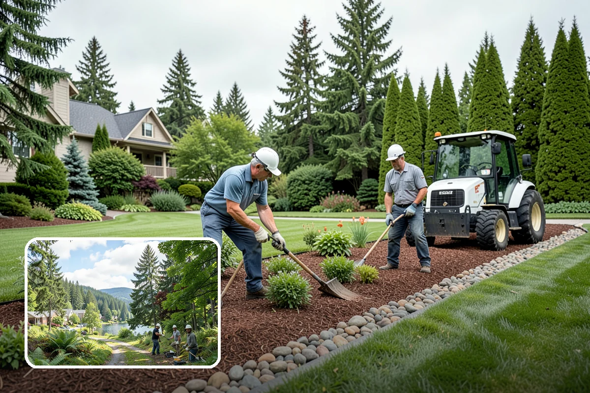3D Landscape Design in Lake Forest Park, King County, WA - See the design before it is built