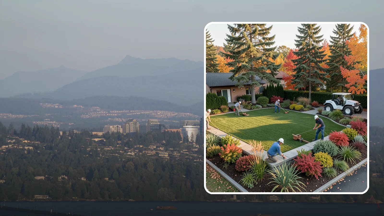 3D Landscape Design in Medina, King County, WA - Photorealistic 3D renderings that let you see and refine your landscape before any work begins.
