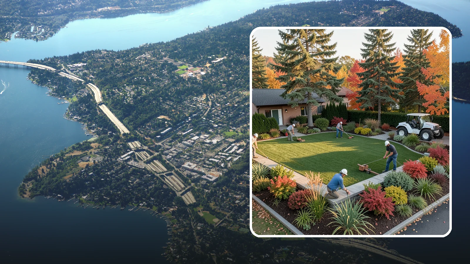 3D Landscape Design in Mercer Island, King County, WA - Photorealistic 3D renderings that let you see and refine your landscape before any work begins.
