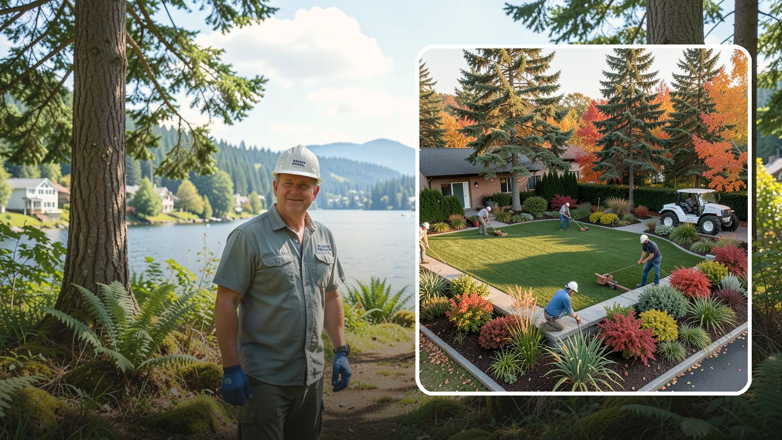 3D Landscape Design in Milton, King County, WA - Photorealistic 3D renderings that let you see and refine your landscape before any work begins.