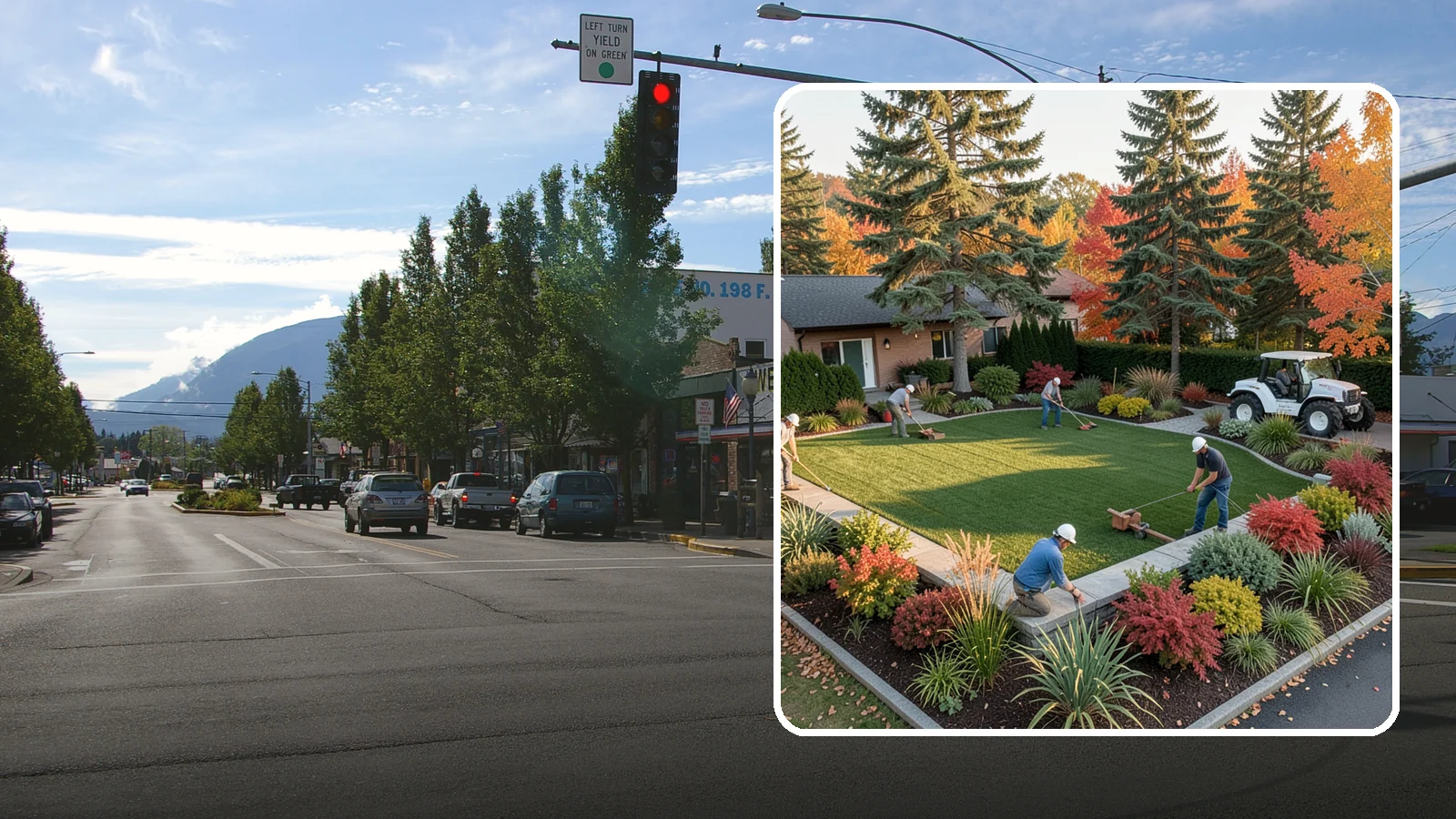 3D Landscape Design in North Bend, King County, WA - Photorealistic 3D renderings that let you see and refine your landscape before any work begins.