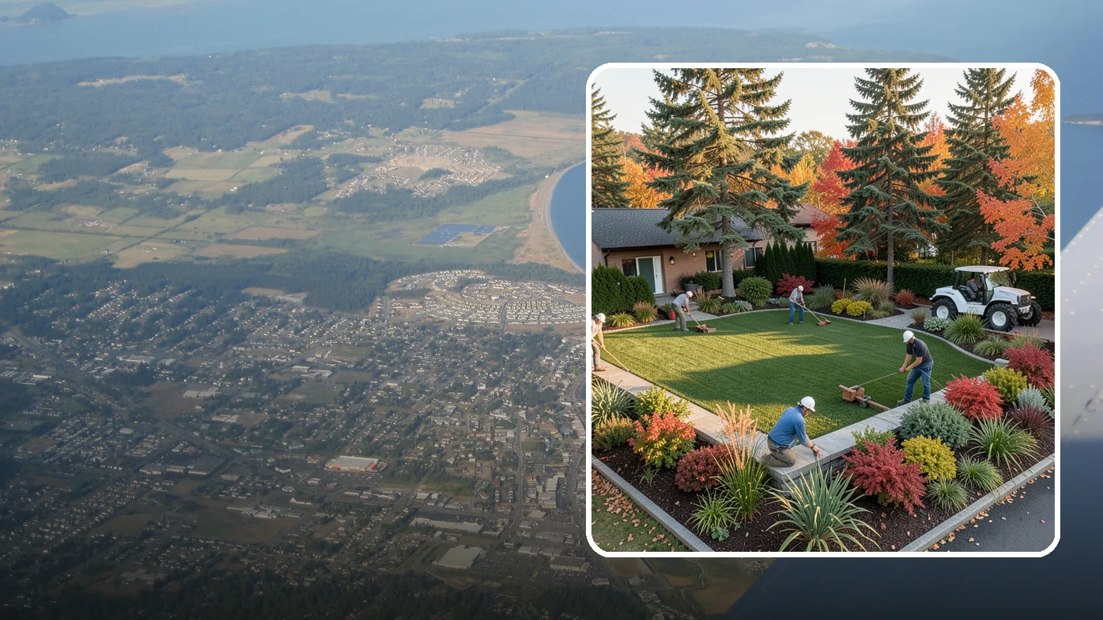 3D Landscape Design in Oak Harbor, Island County, WA - Photorealistic 3D renderings that let you see and refine your landscape before any work begins.
