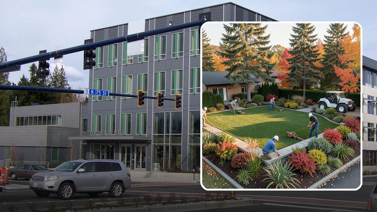 3D Landscape Design in Shoreline, King County, WA - Photorealistic 3D renderings that let you see and refine your landscape before any work begins.