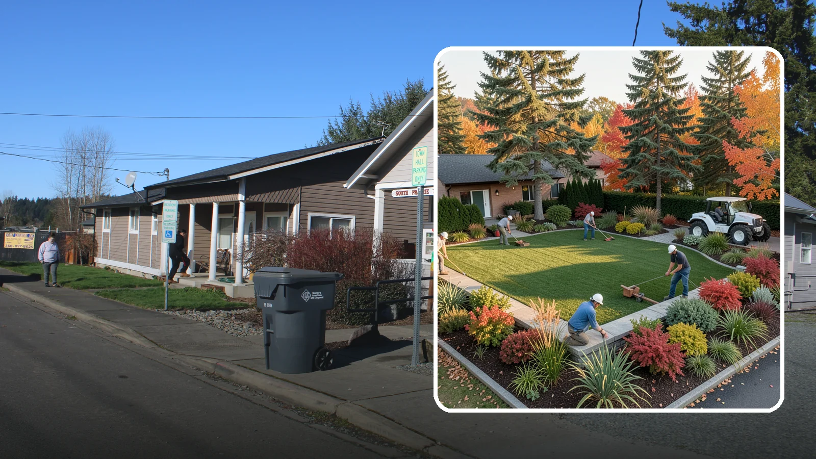 3D Landscape Design in South Prairie, Pierce County, WA - Photorealistic 3D renderings that let you see and refine your landscape before any work begins.