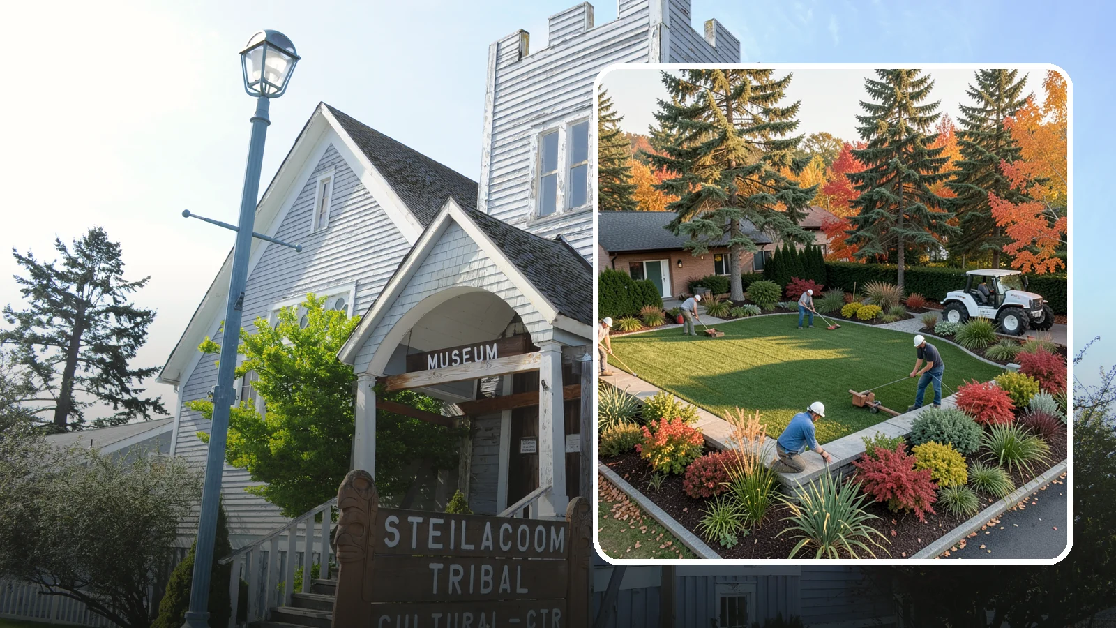 3D Landscape Design in Steilacoom, Pierce County, WA - Photorealistic 3D renderings that let you see and refine your landscape before any work begins.