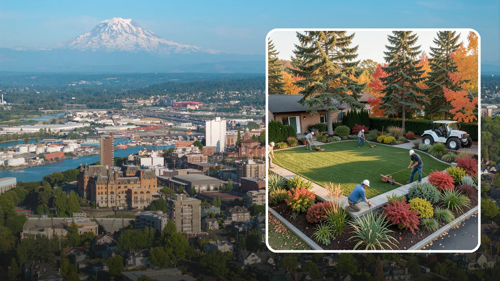 3D Landscape Design in Tacoma, Pierce County, WA - Photorealistic 3D renderings that let you see and refine your landscape before any work begins.