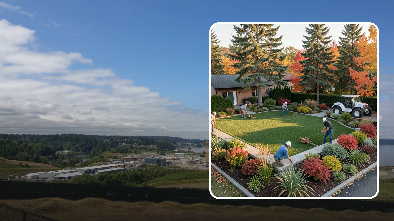 3D Landscape Design in University Place, Pierce County, WA - Photorealistic 3D renderings that let you see and refine your landscape before any work begins.