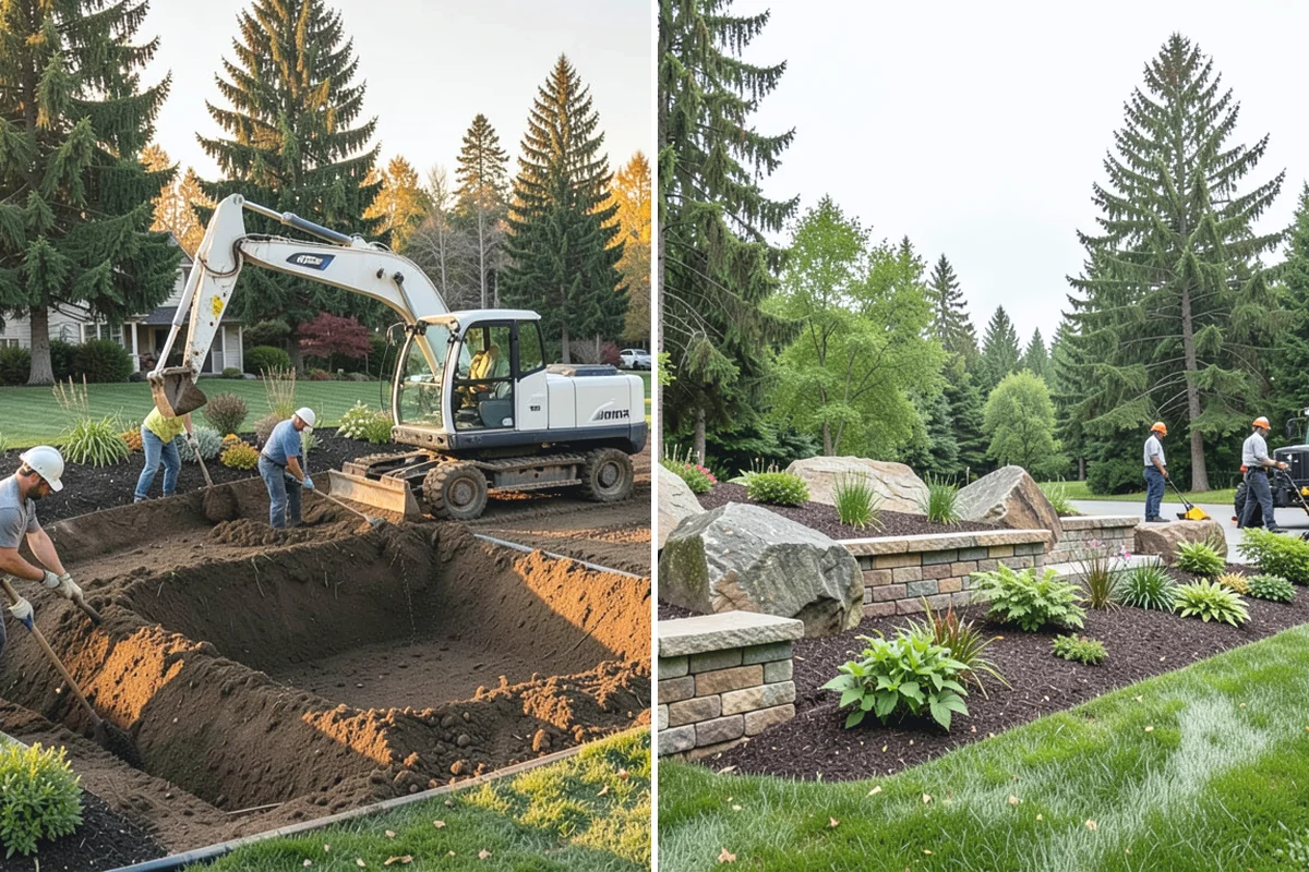 3D Landscape Design in Woodinville, King County, WA - Gather the design goals and site data