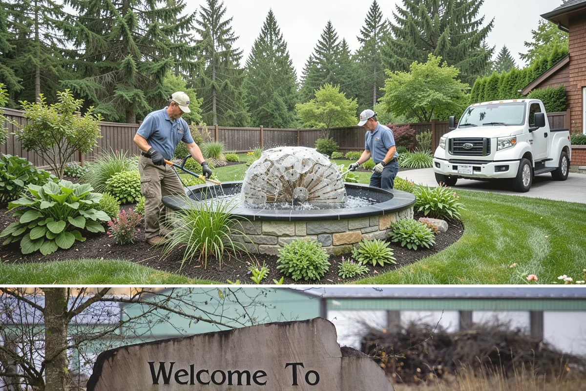 Accent Lighting in Buckley, Pierce County, WA - Can be installed year-round