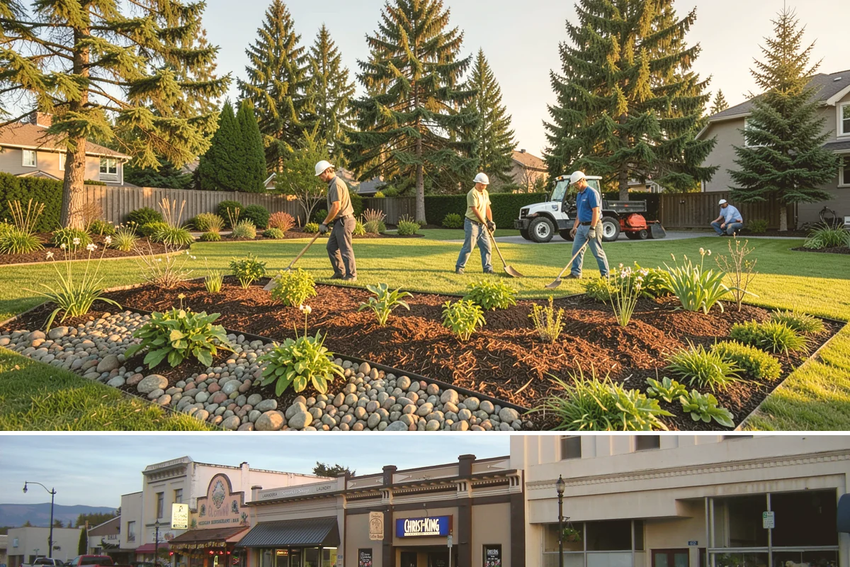 Accent Lighting in Burlington, Skagit County, WA - Can be installed year-round