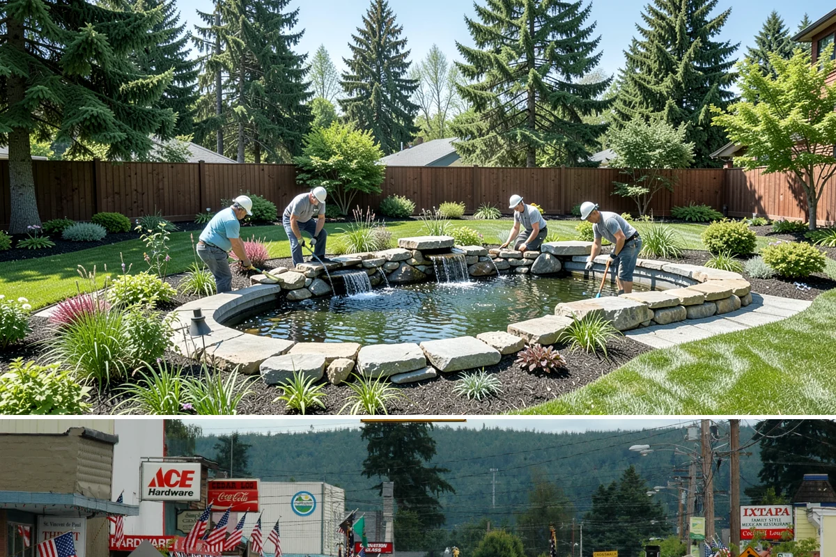 Accent Lighting in Carnation, King County, WA - Can be installed year-round
