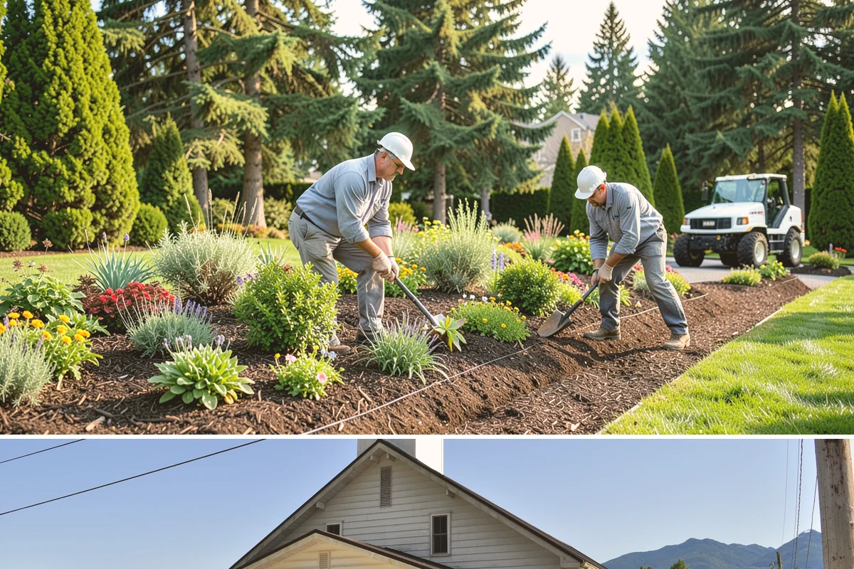 Accent Lighting in Concrete, Skagit County, WA - Can be installed year-round