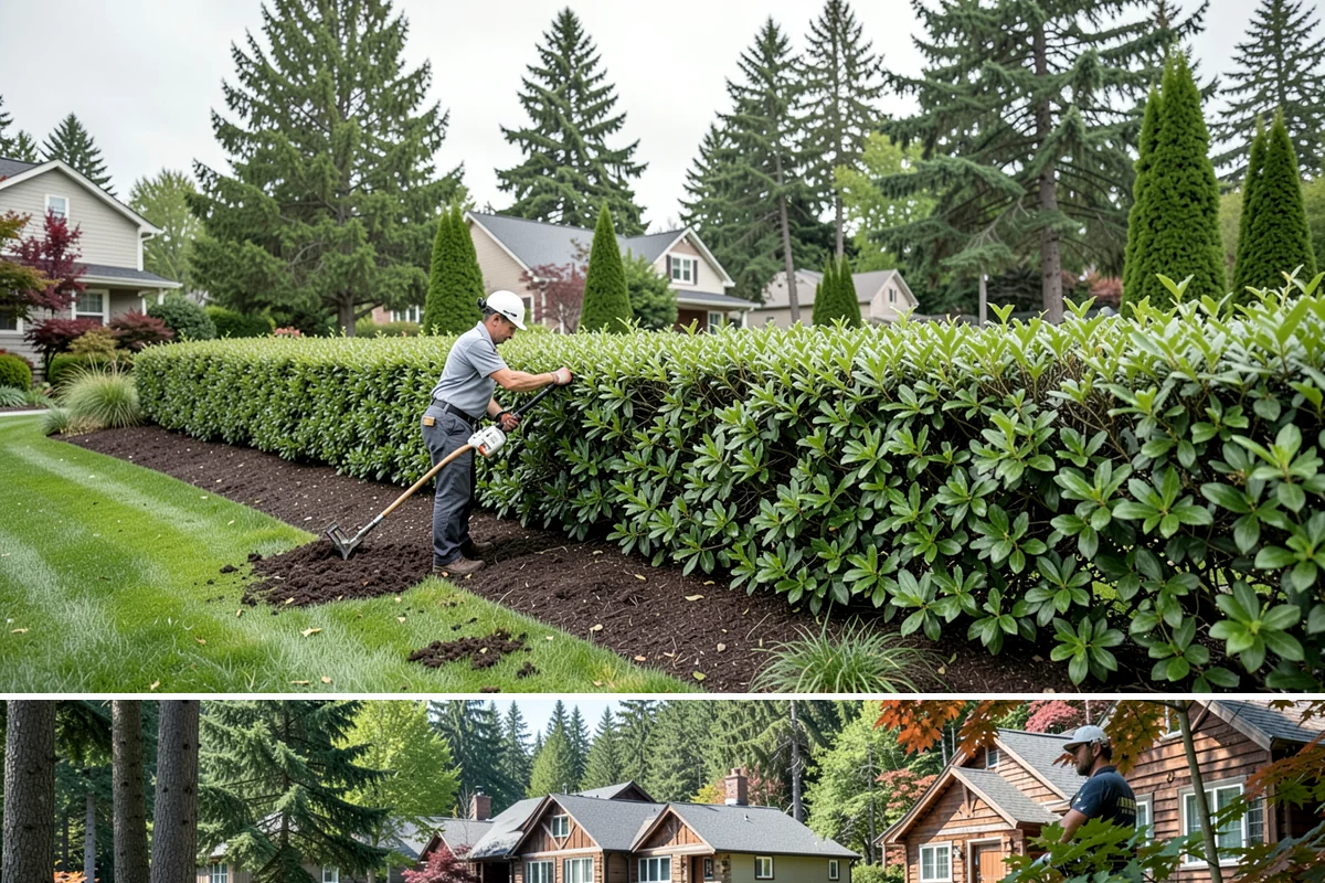 Accent Lighting in Edgewood, Pierce County, WA - Can be installed year-round