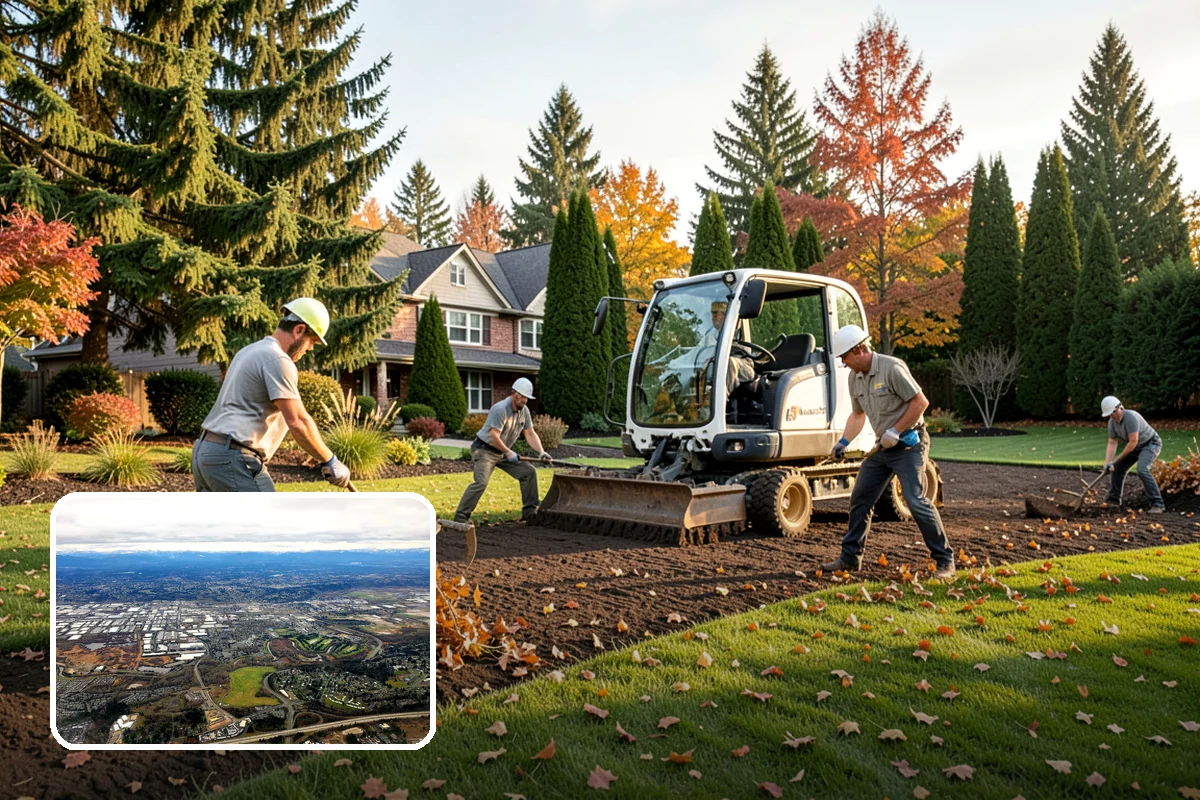 Accent Lighting in Kent, King County, WA - Showcases trees, features, and architecture
