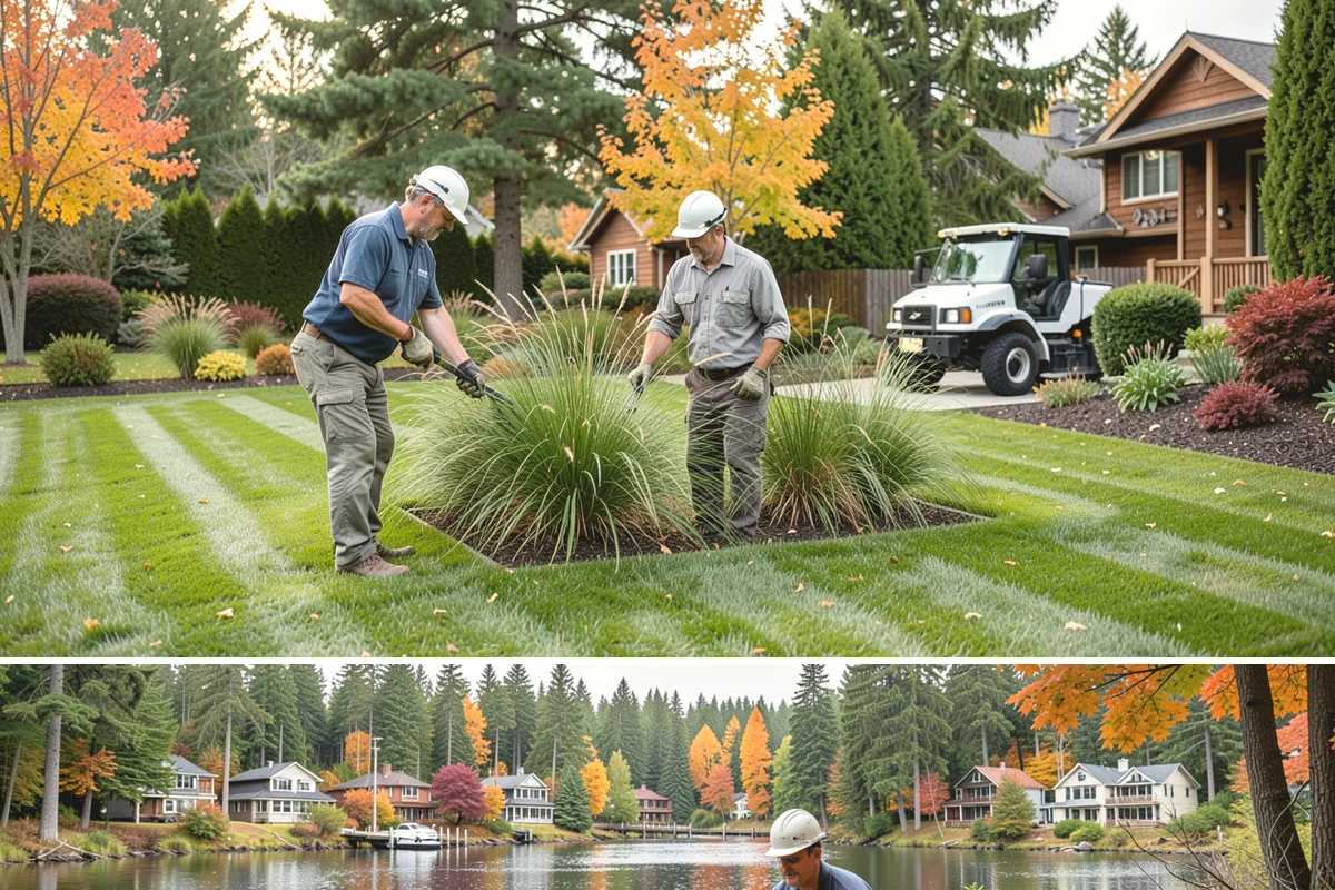 Accent Lighting in La Conner, Skagit County, WA - Can be installed year-round
