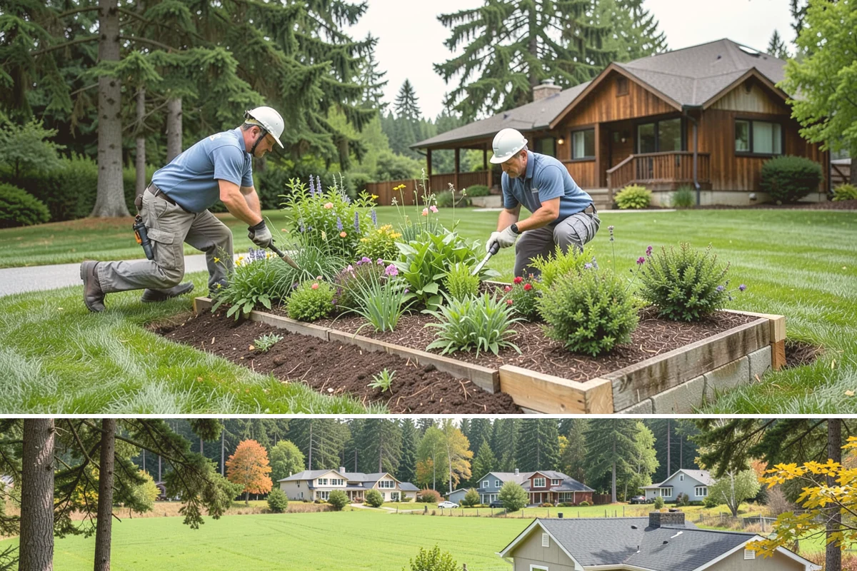 Accent Lighting in Lyman, Skagit County, WA - Can be installed year-round