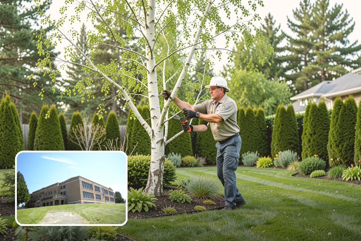 Accent Lighting in Maple Valley, King County, WA - Showcases trees, features, and architecture