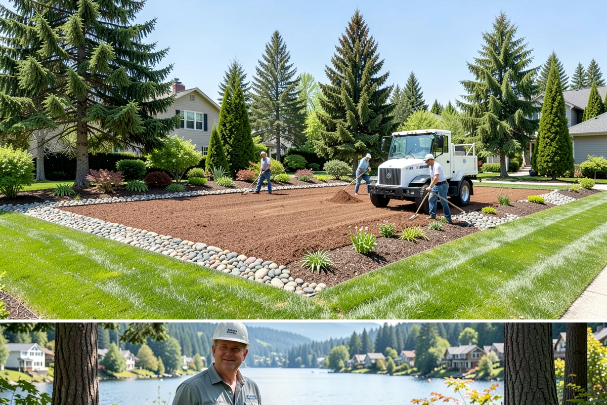 Accent Lighting in Milton, King County, WA - Can be installed year-round