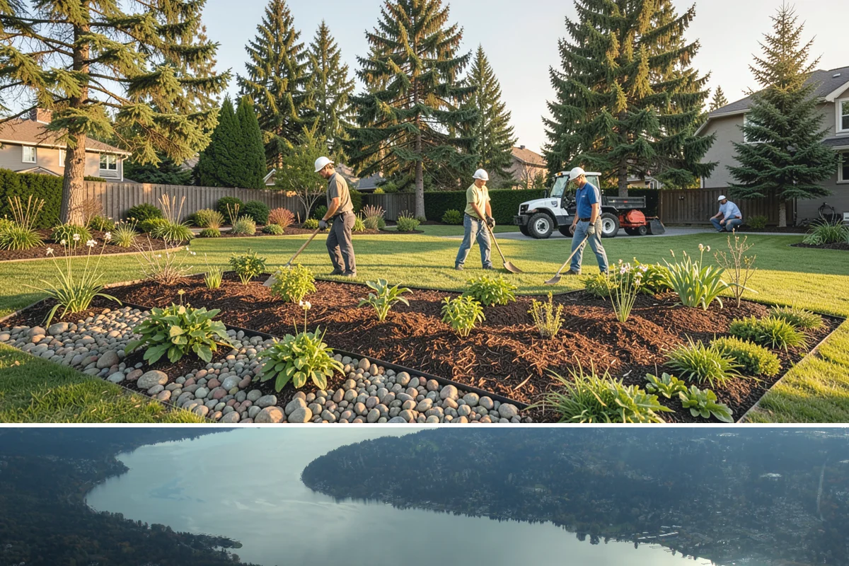 Accent Lighting in Sammamish, King County, WA - Can be installed year-round