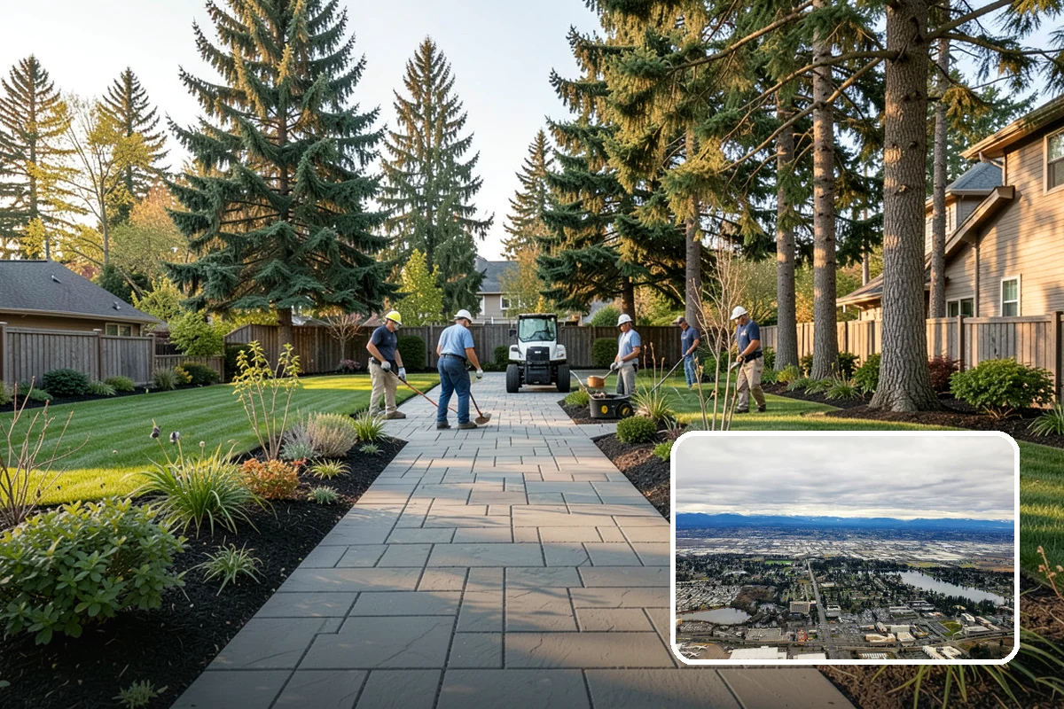 Accent Lighting in SeaTac, King County, WA - Showcases trees, features, and architecture