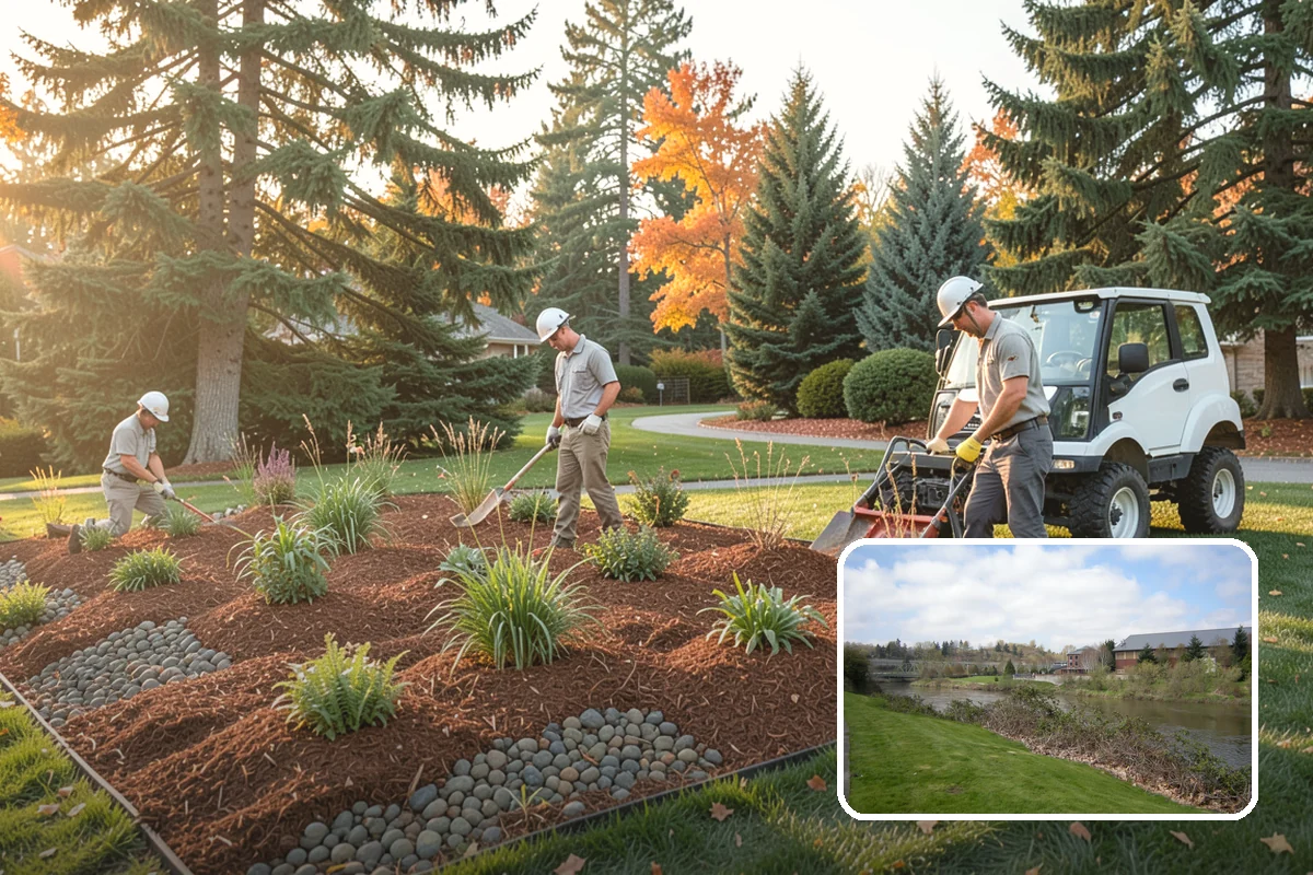 Accent Lighting in Tukwila, King County, WA - Showcases trees, features, and architecture